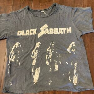 Magnolia Pearl Black Sabbath boyfriend-cut tee-shirt from seasons past